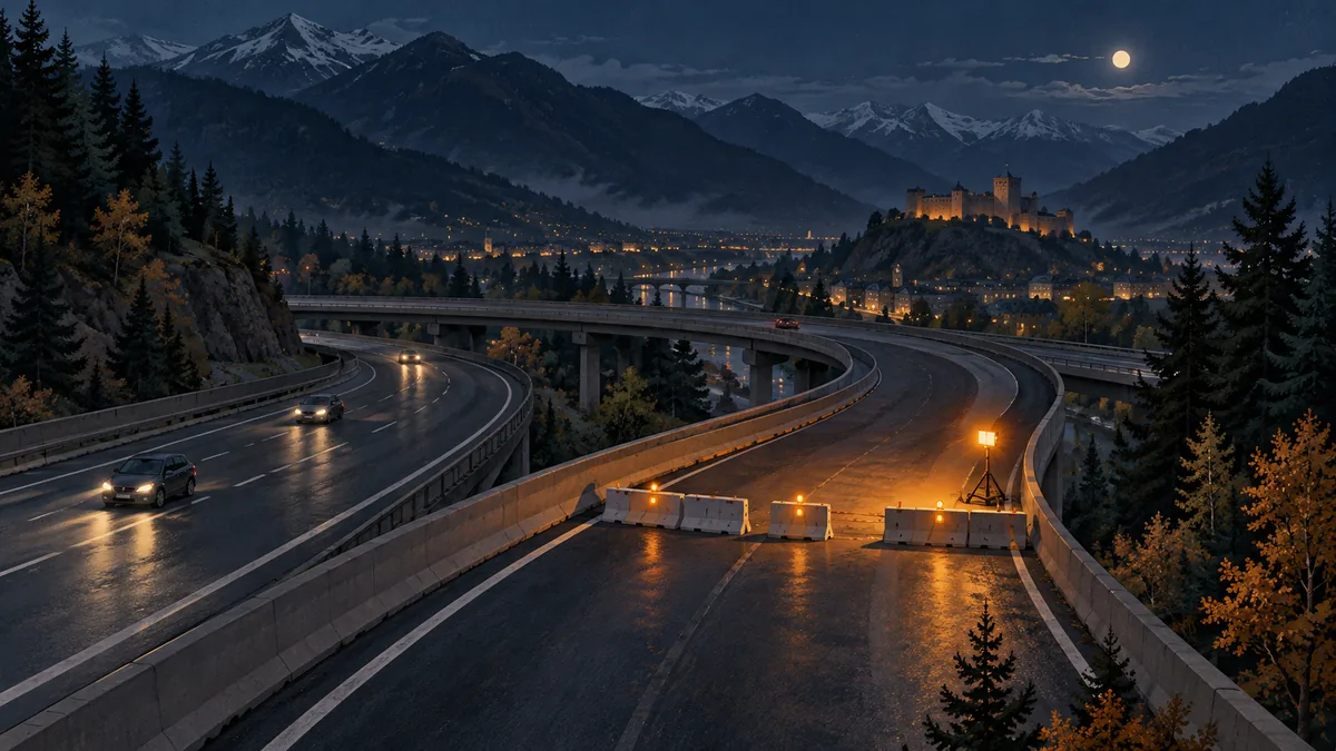 Bellinzona Nord, chiusura notturna dello svincolo