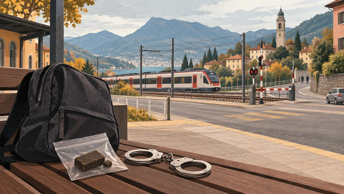 Cardano al Campo: minor arrested with hashish
