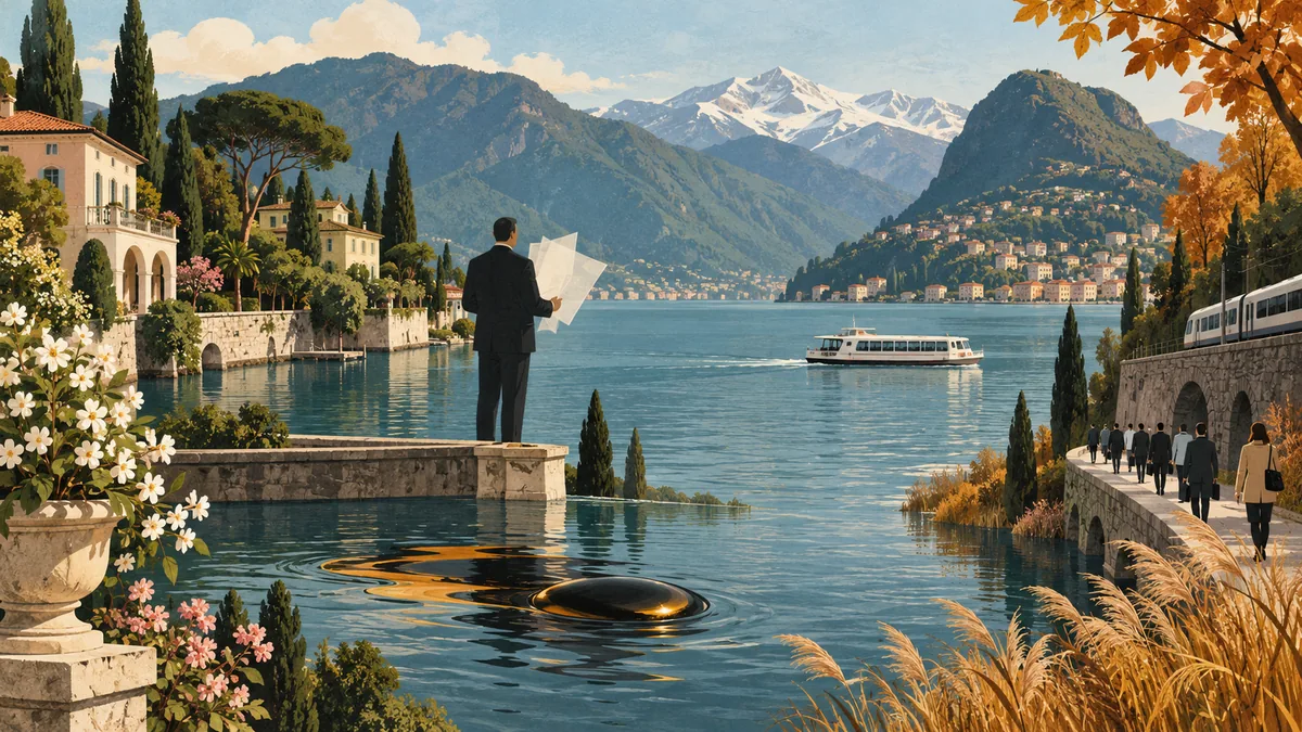 Nazarbayev on Lake Ceresio: oil, villas and permits