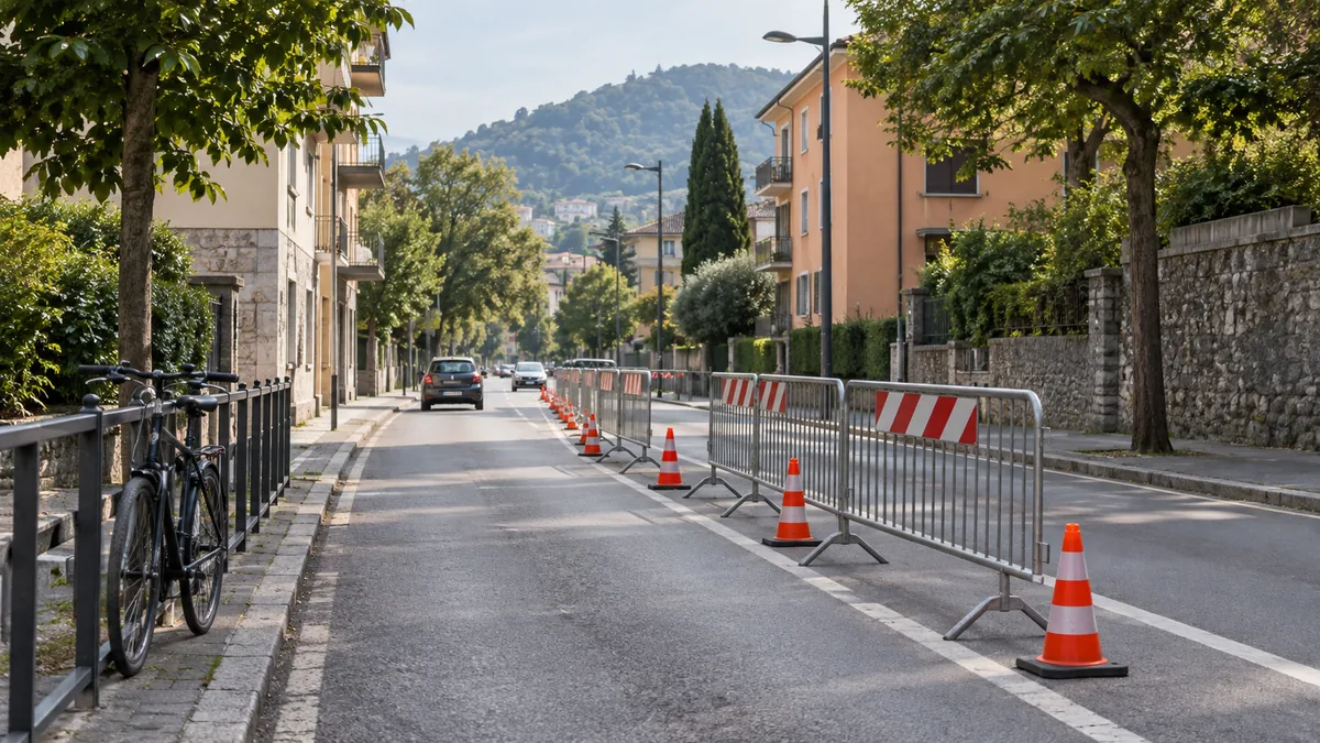 Como: Verbote in der Via Vittorio Veneto vom 19. bis 24. Oktober