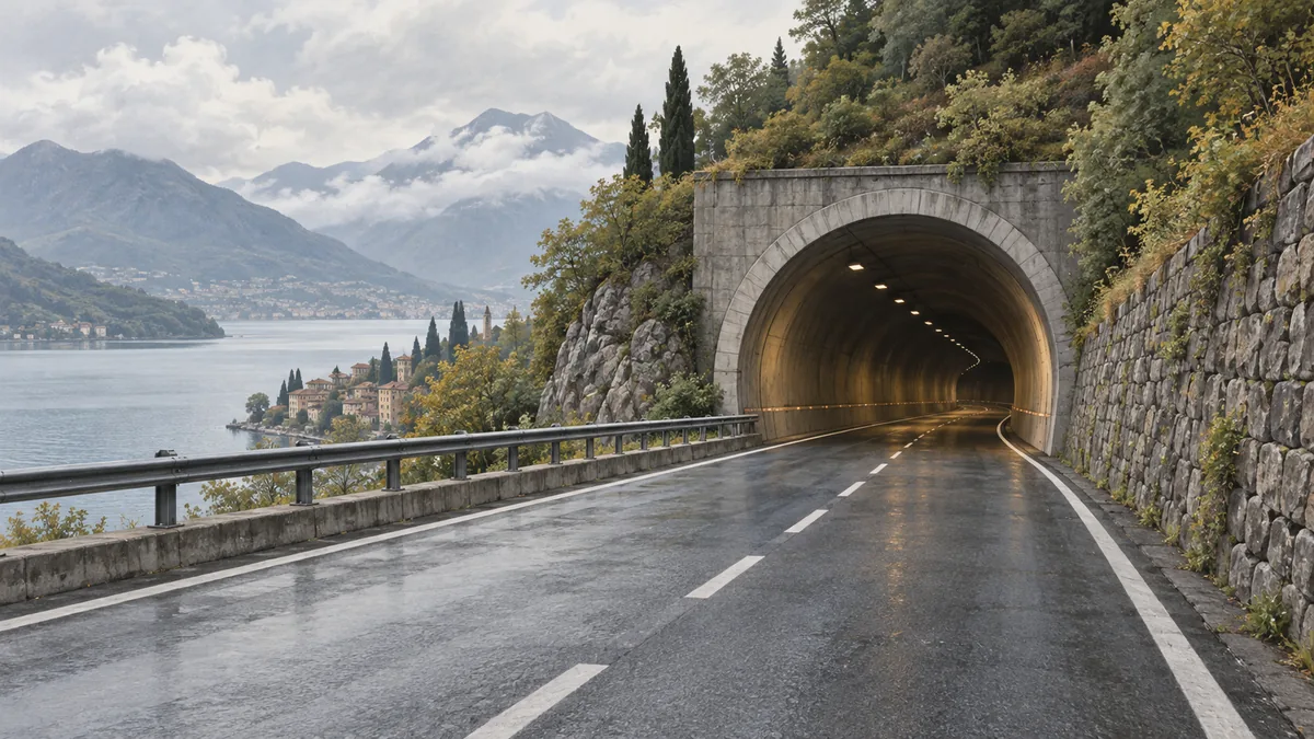 Cernobbio, 21enne grave dopo lo scontro in galleria