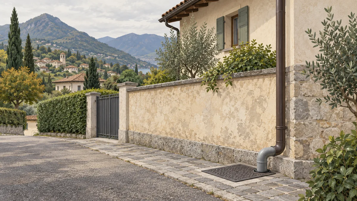 Tesserete: private sewer connection, owner pays
