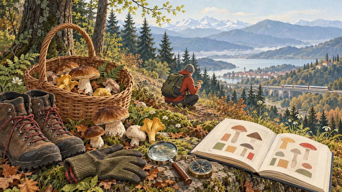 Varese: mushroom guide to reduce accidents in the woods