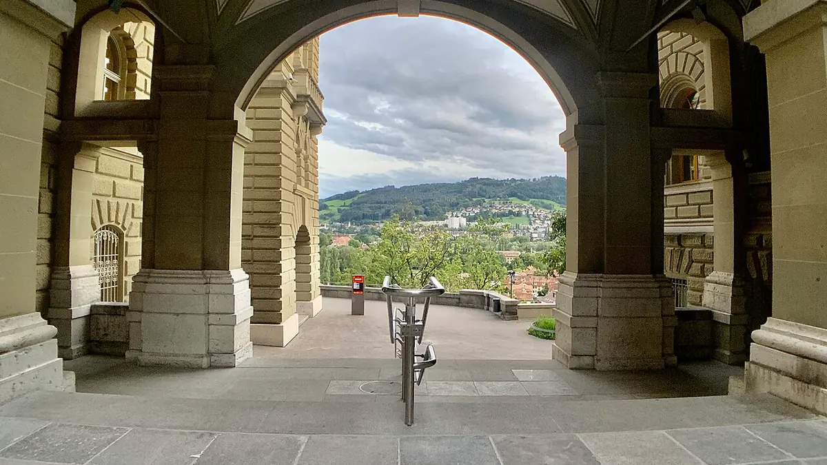 Federal Palace in Bern, seat of the Swiss Parliament.