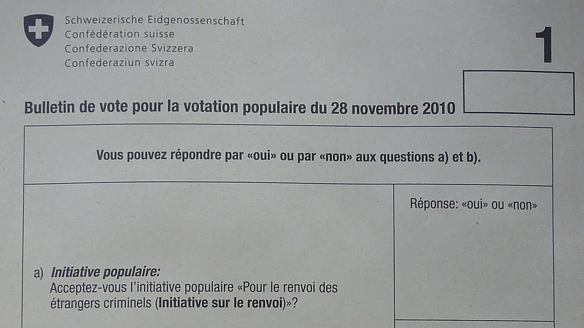 Documents sur les décisions fédérales suisses et bulletin pour le 27 septembre 2026