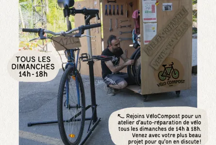 ATELIER D'AUTO-RÉPARATION DE VÉLO