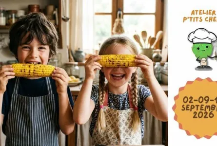 Atelier de cuisine pour enfants - Graine de Chef : objectif maïs
