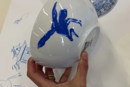 Atelier de peinture sur céramique