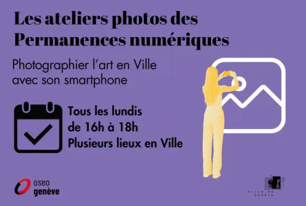 Atelier "Photographier l'art en Ville avec son smartphone"