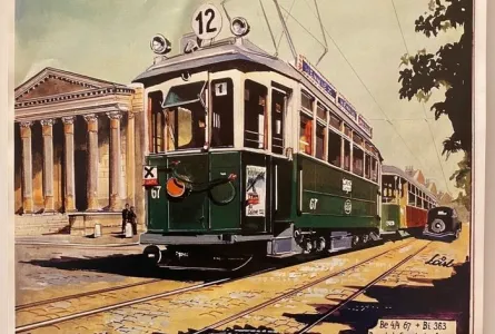 Balade dans Genève en Tram Historique