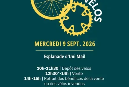 Bourse aux Vélos UNIGE x PRO VELO