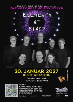 ELEMENTS OF FLOYD - The Pink Floyd Experience