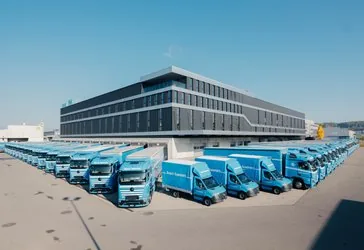 Elektrifizierung LKW-Flotte und Firmenbesichtigung