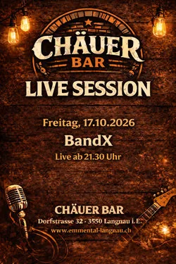 Live music in the Chäuer Bar