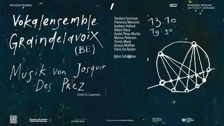 Vokalensemble Graindelavoix (BE) Josquin the Undead. Musik von Josquin des Prez