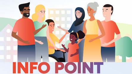 Info Point Baden im Kafi Royal