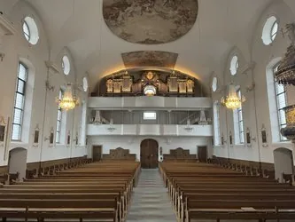Orgelfeuer an der Goll-Orgel de l'Église Saint-Pierre Beckenried