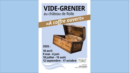 Vide-grenier "A Coffre Ouvert" in Rolle
