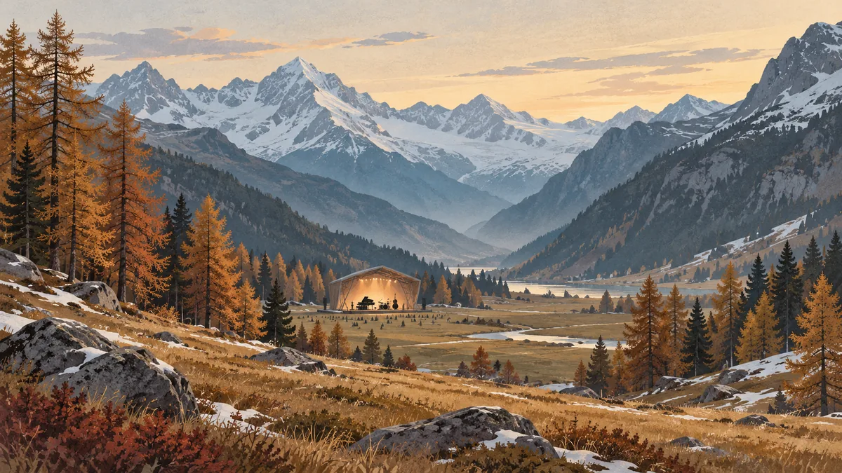 Chilbi im Urirotstock — Image illustrative générée par IA