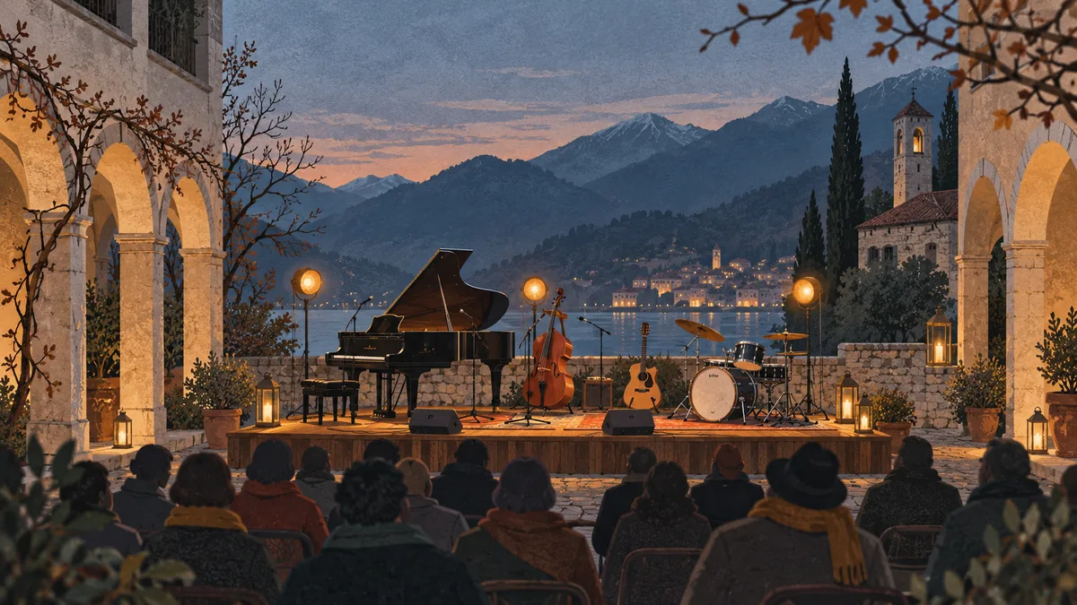 Musica al volo — Image illustrative générée par IA