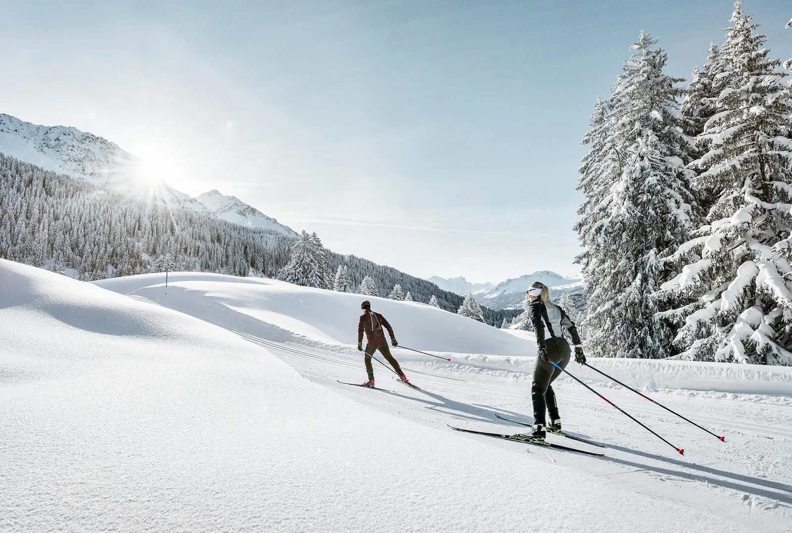 Cross-country skiing and wellness days