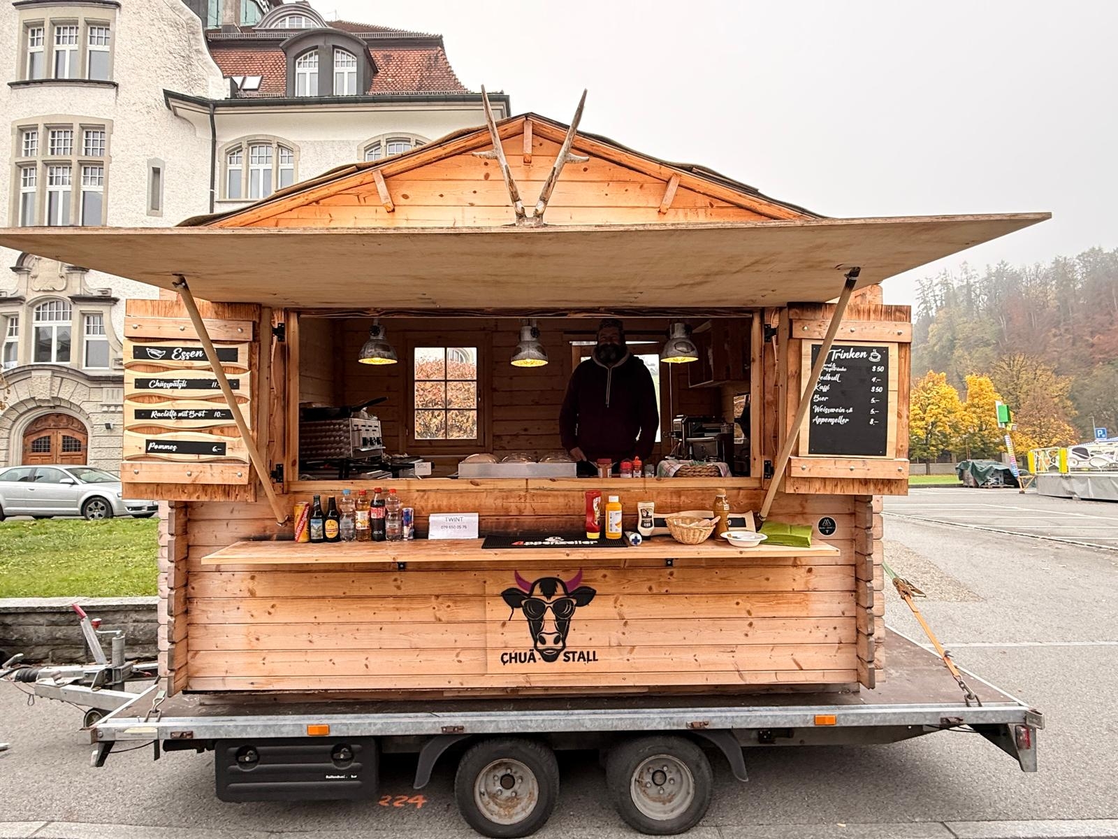 Flohmarkt auf dem Marktplatz Weinfelden