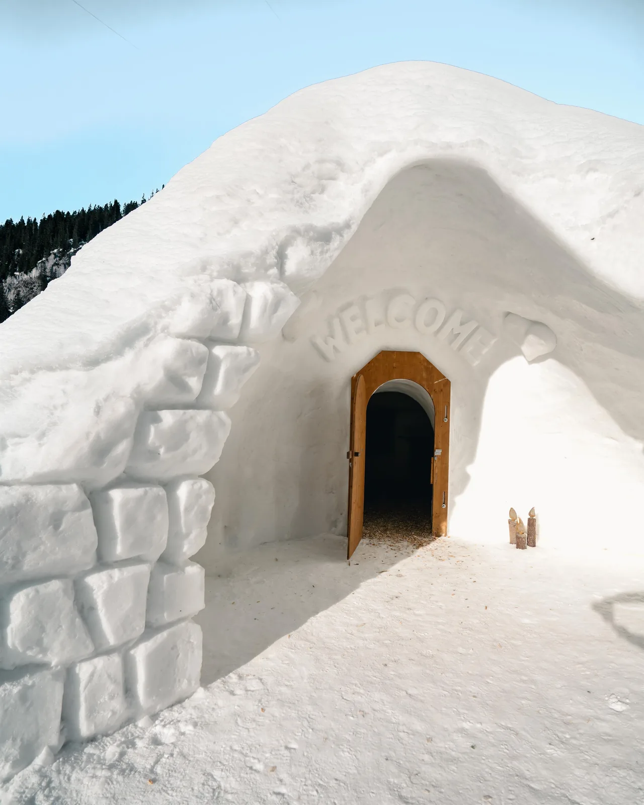 Fondue–Abend im Stockhorn Iglu