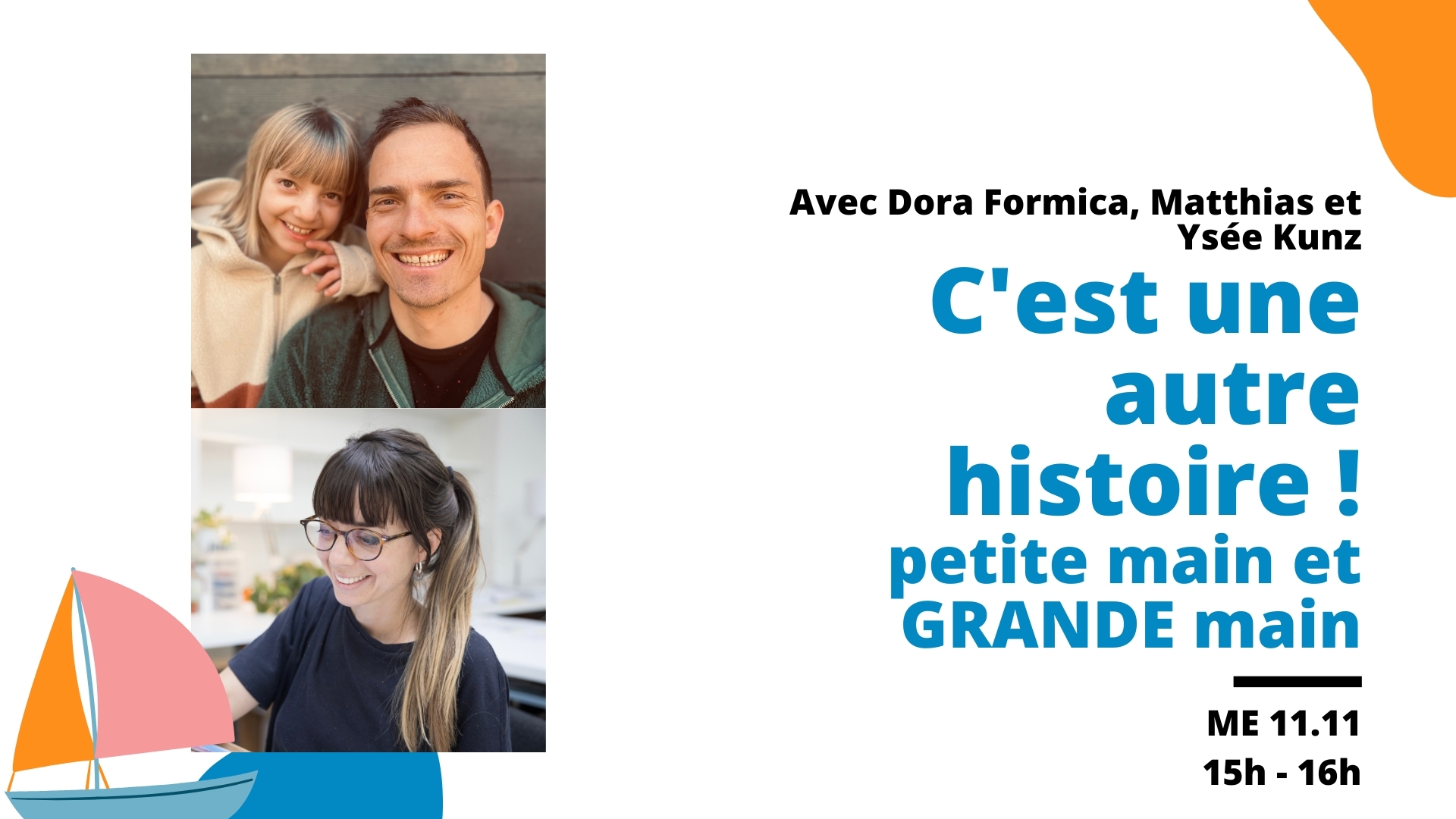 C'est une autre histoire ! petite main et GRANDE MAIN