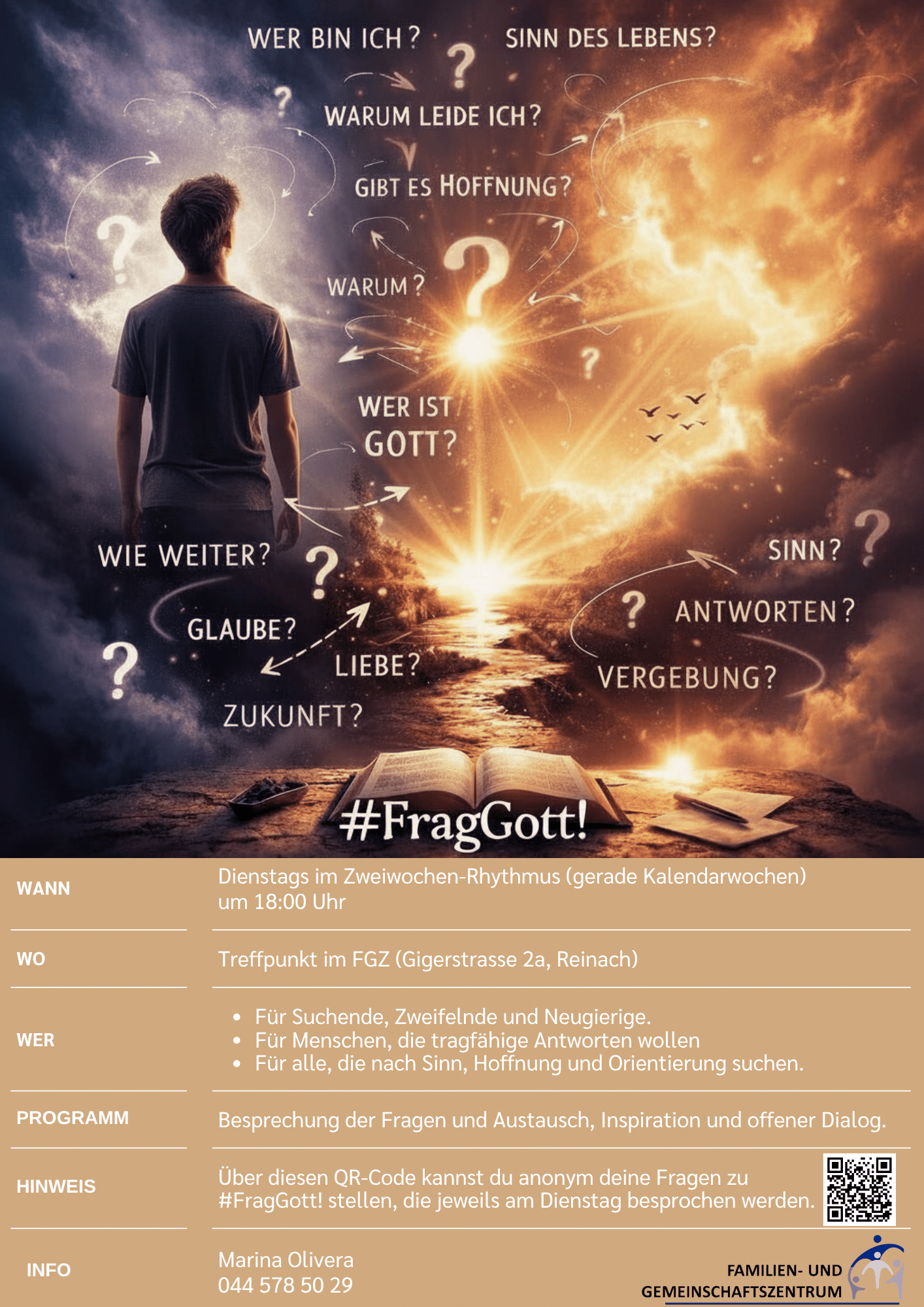 #FragGott! – Raum für deine Fragen