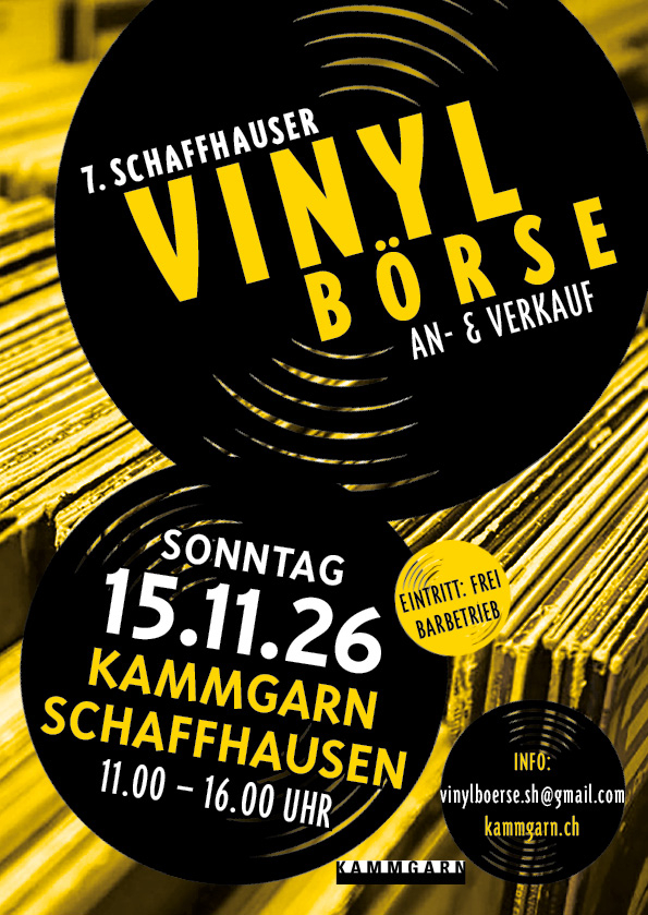 7e bourse aux vinyles de Schaffhouse