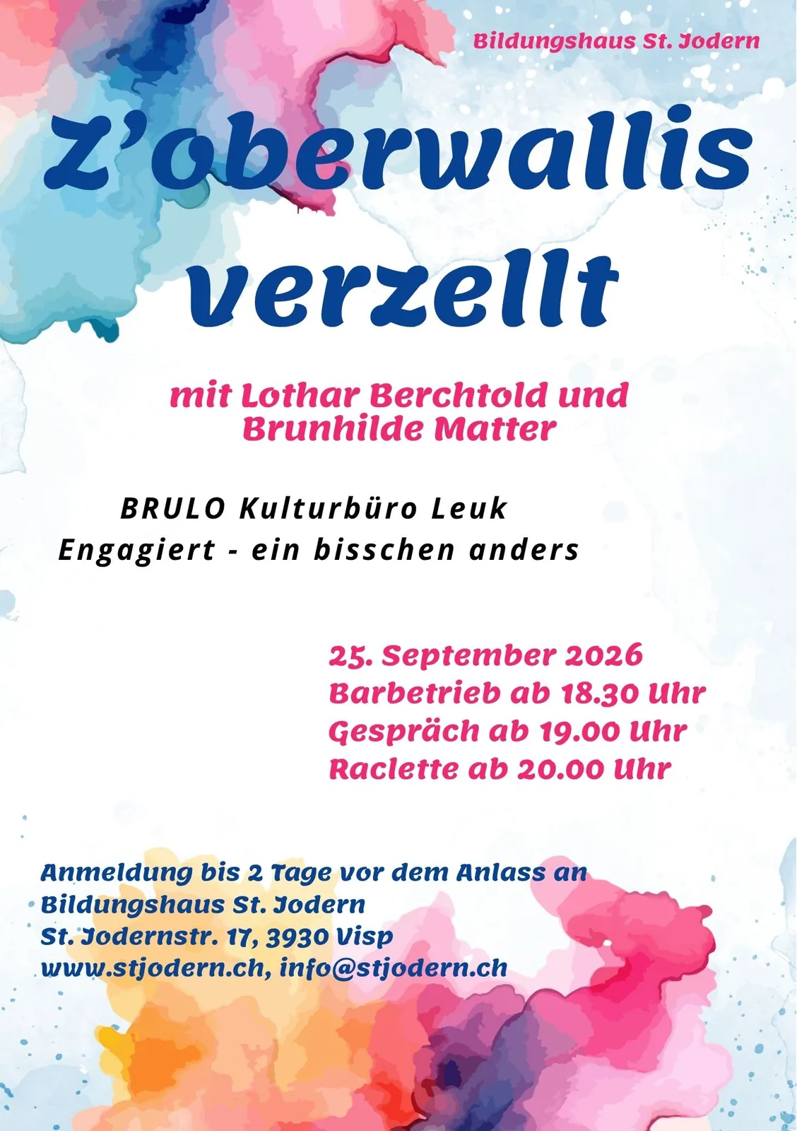 Z'Oberwallis verzellt