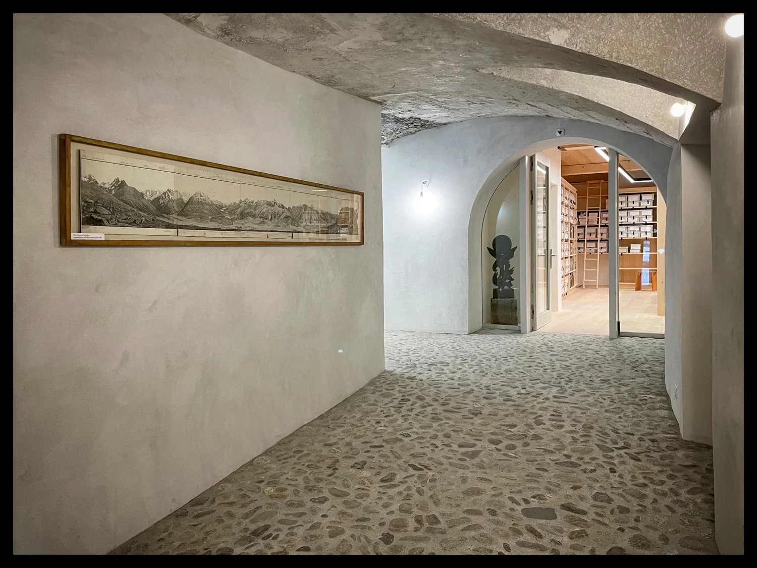 Guided tour of the Upper Engadine Cultural Archive, Chesa Planta Zuoz