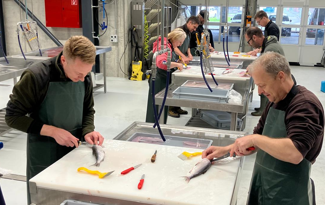 Filetierkurs in Sursee, Lerne, wie man Fisch filetiert