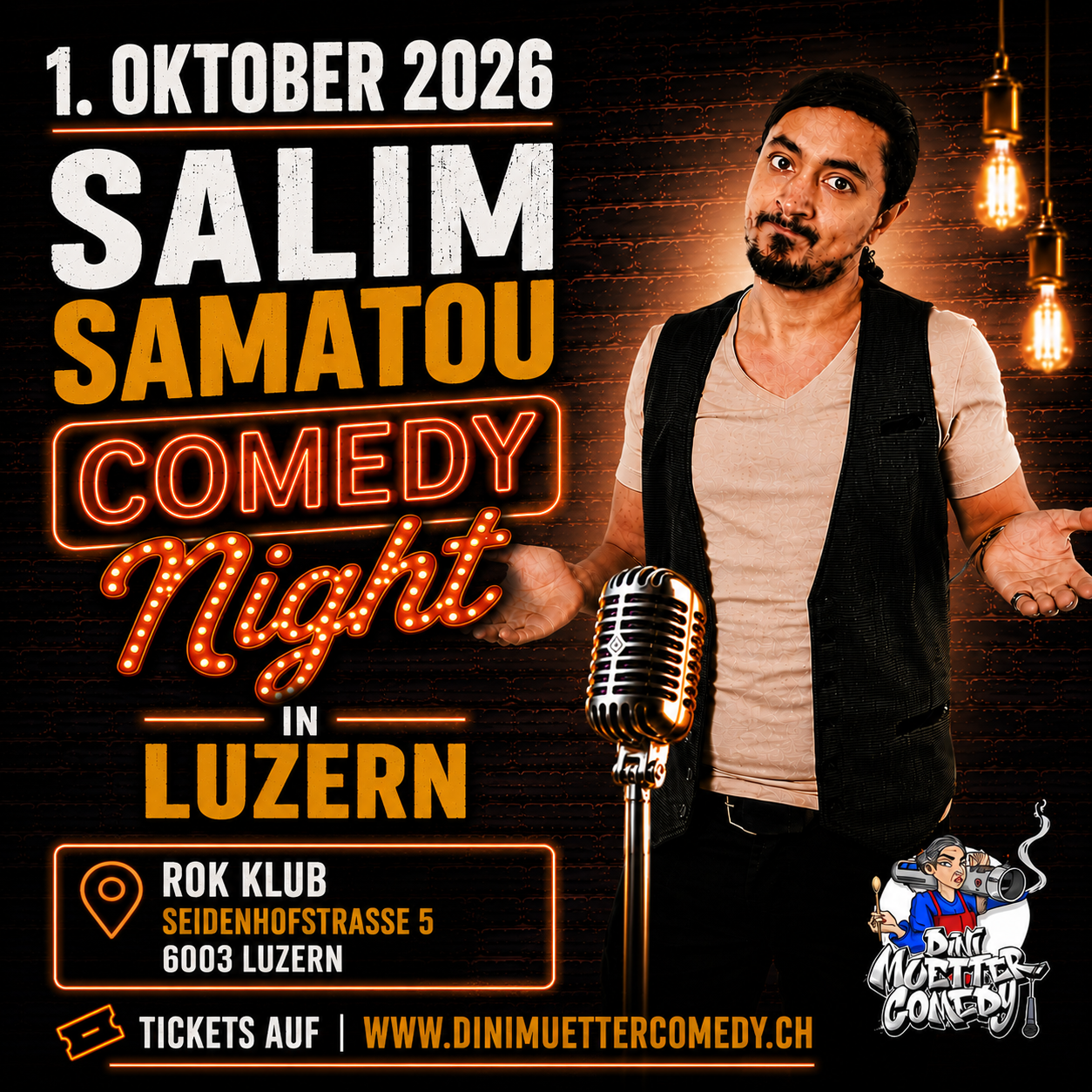 StandUp: Salim Samatou - Comedy Night