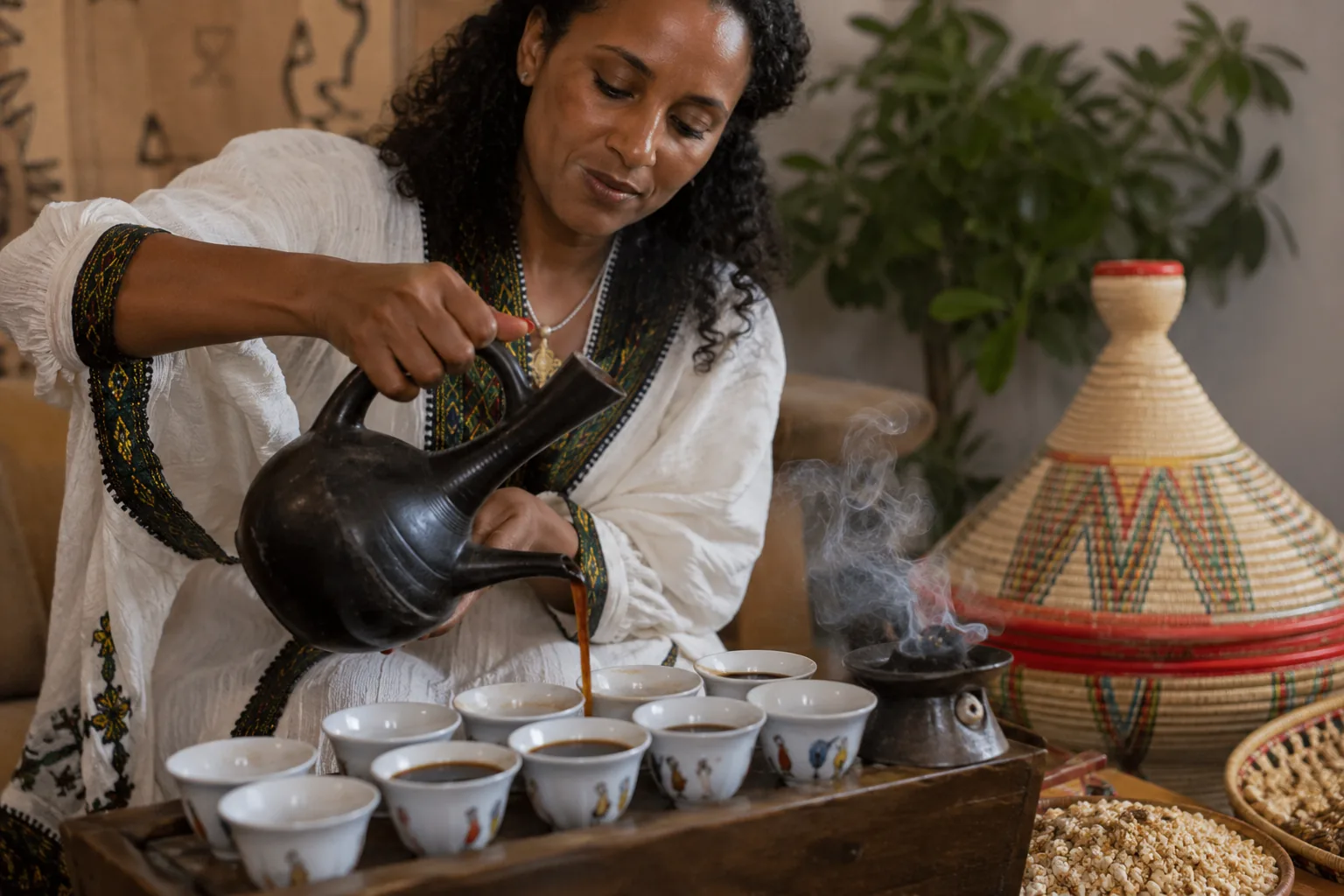 Café International: Eritreisches Kaffeeritual