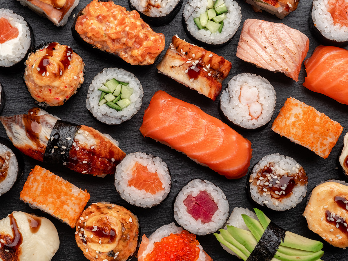 Lavé à grande eau : Sushi sur l'Aar