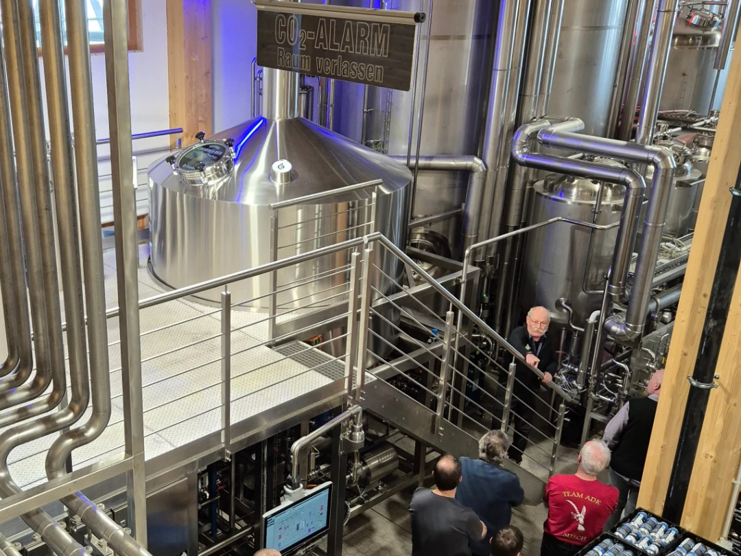 Tour of the Engadiner Bier brewery