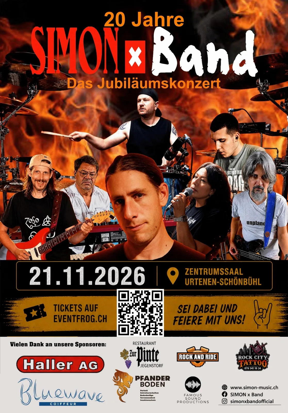 20 Jahre SIMONxBand – Jubiläumskonzert