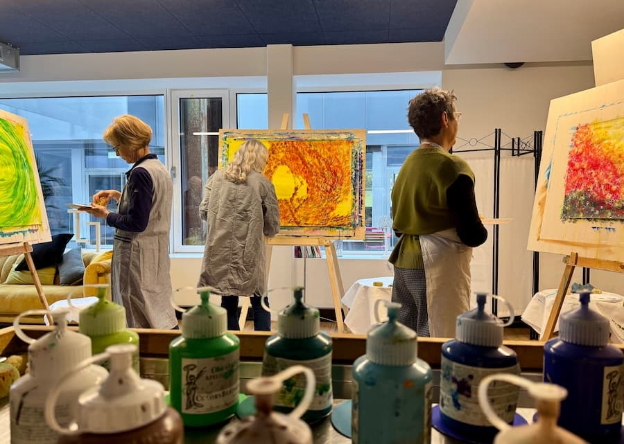 Atelier de peinture