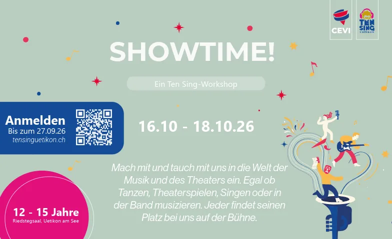 SHOWTIME! - Ein Ten Sing Ferienprogramm Herbstferien