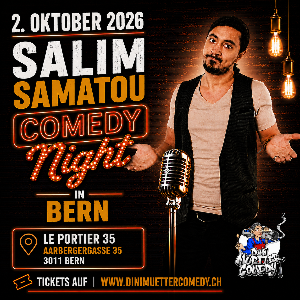 StandUp: Salim Samatou - Comedy Night