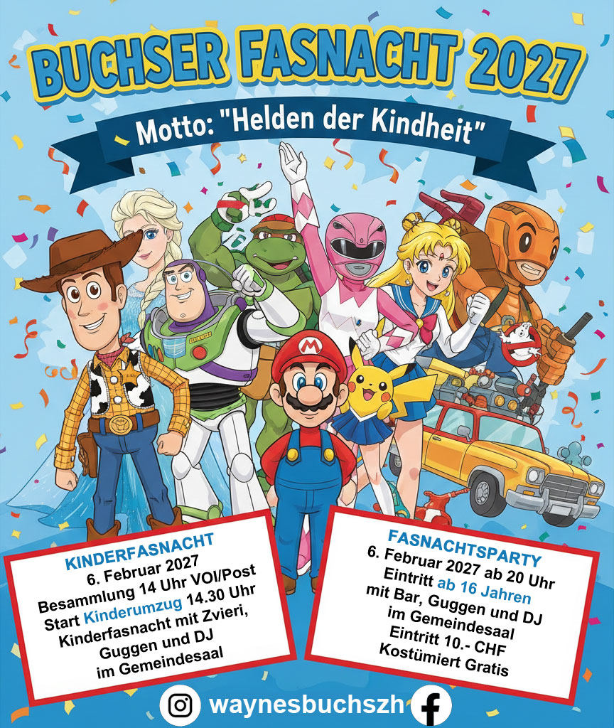 Buchser Fasnacht 2027