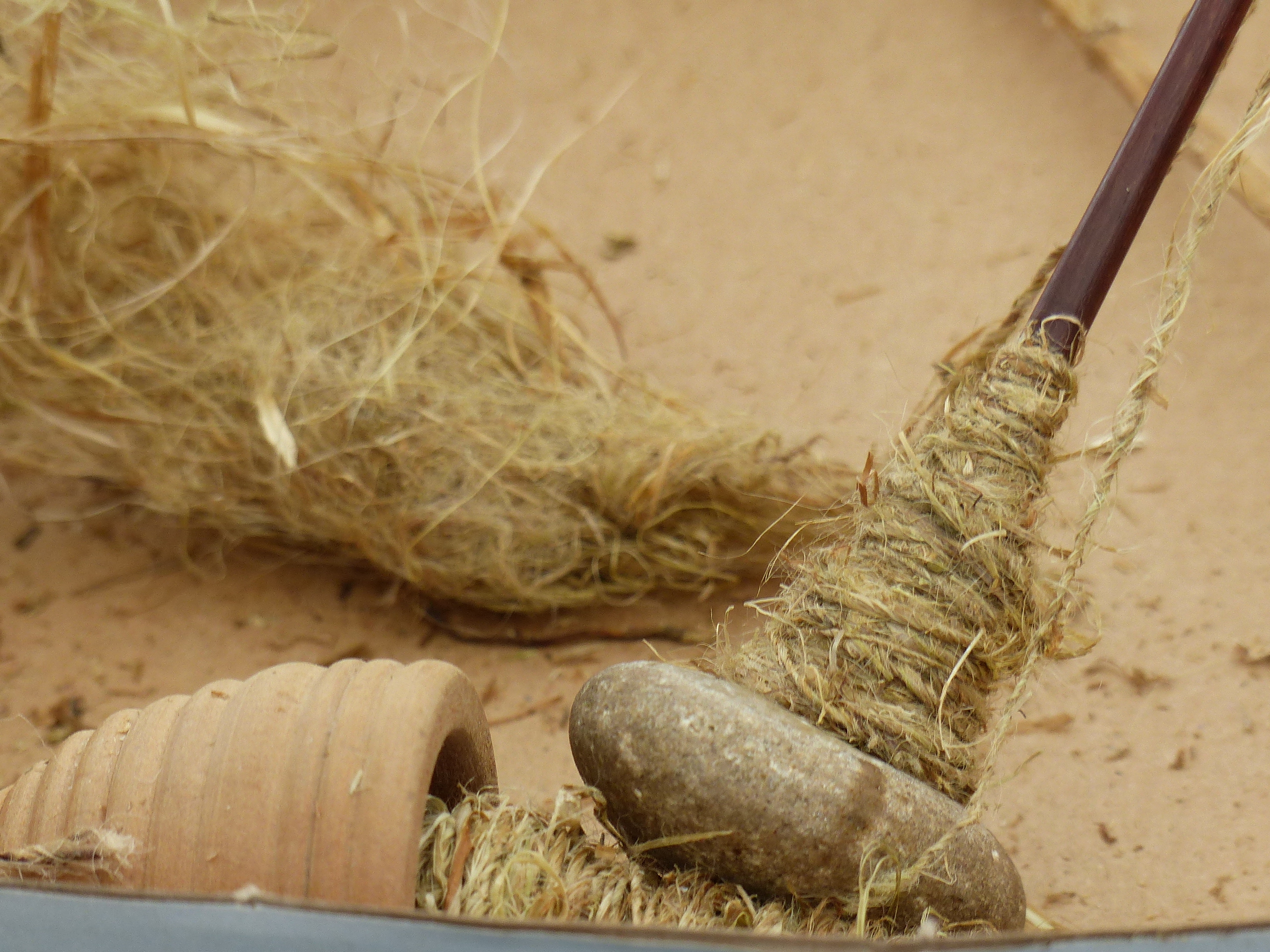 Advanced nettle fiber course: From stalk to yarn