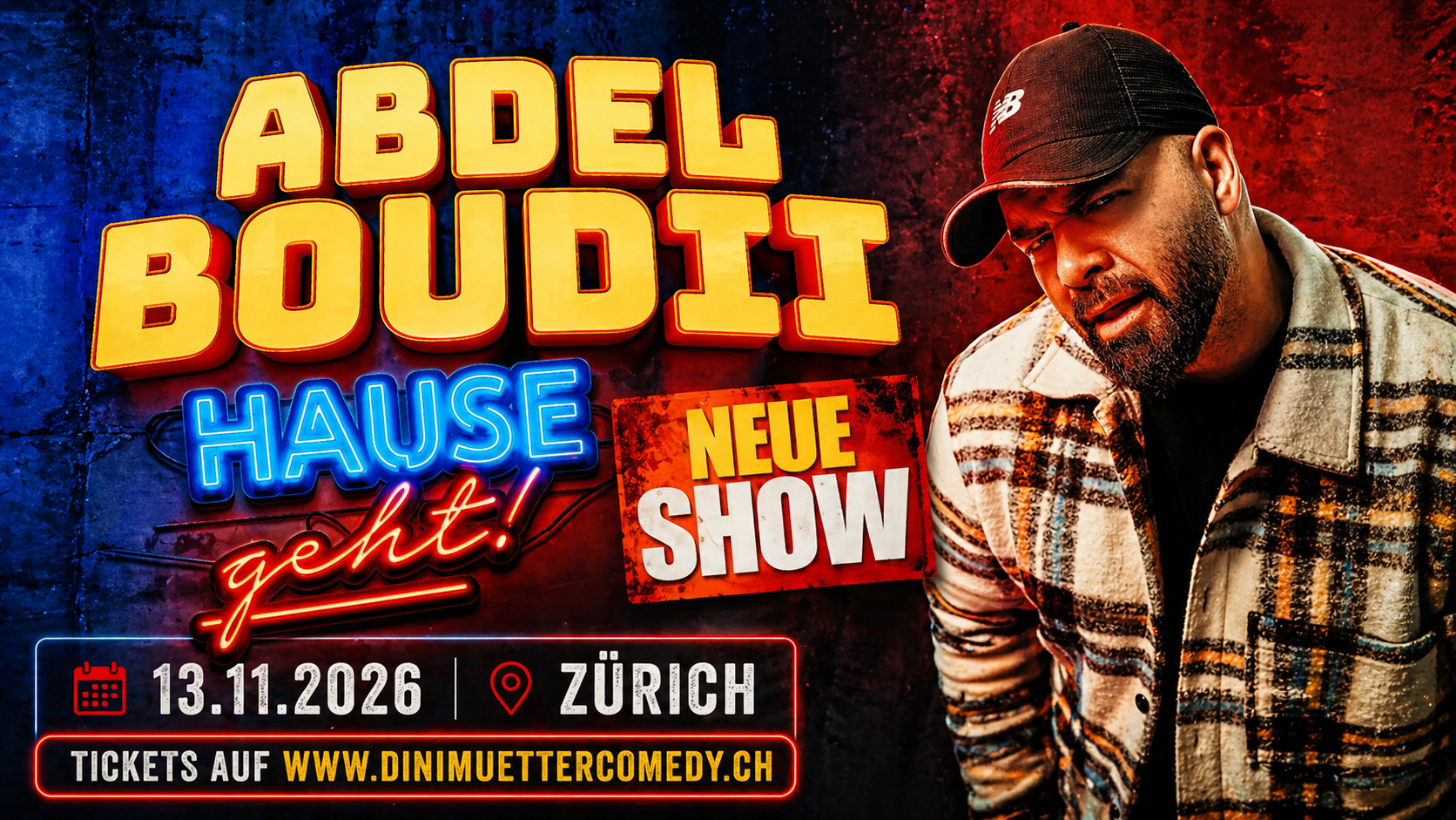 StandUp Comedy: Abdel Boudii - Hause geht!