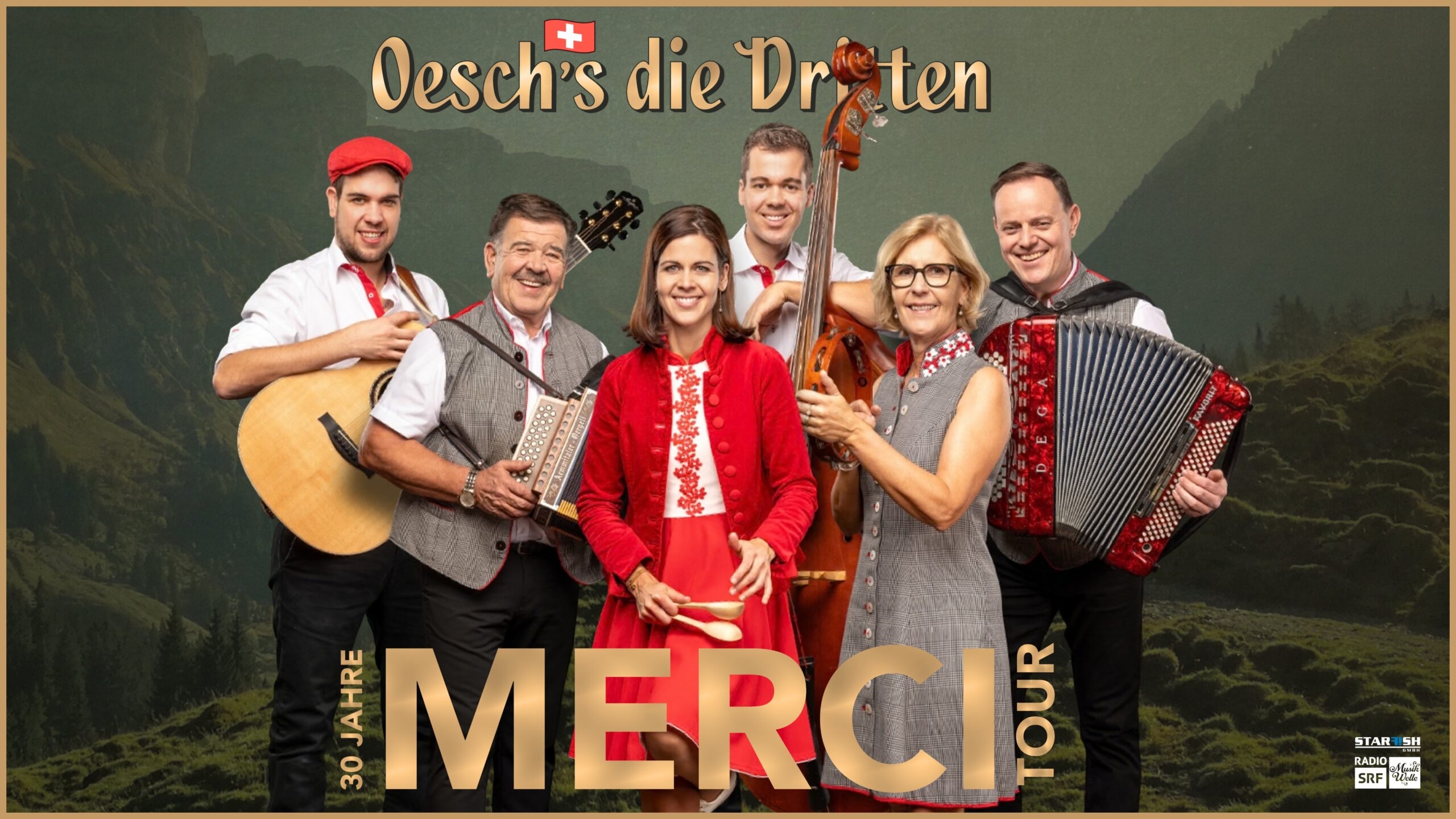MERCI-TOUR - 30 Jahre Oesch's die Dritten