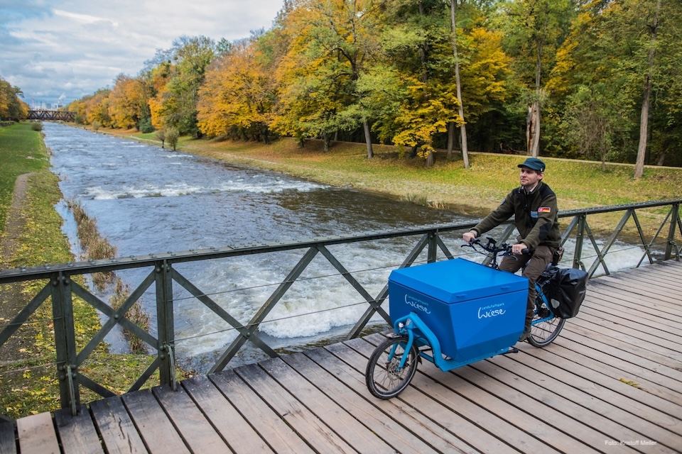 Rangerfahrradtour durch den Landschaftspark Wiese
