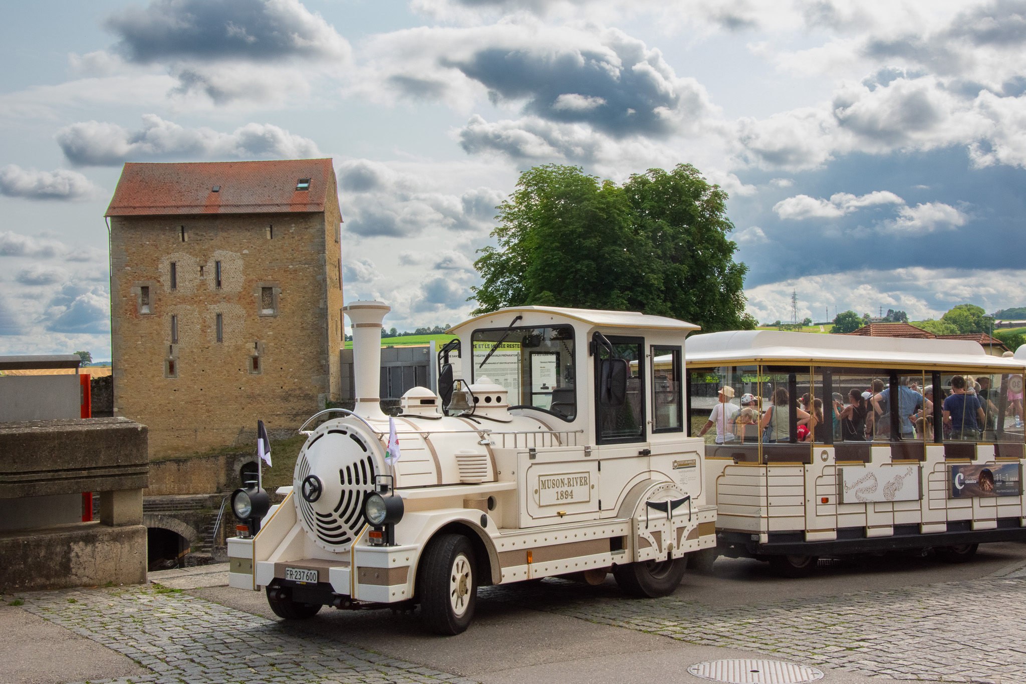 Aventicum en petit train