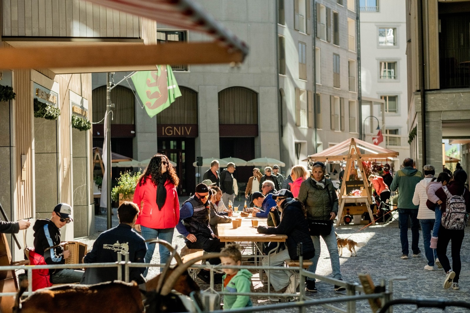 Marché d'automne Andermatt Reuss