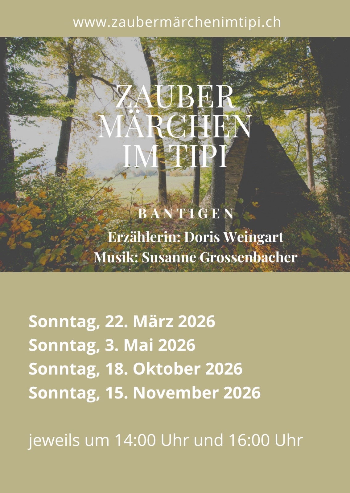 Zaubermärchen im Tipi