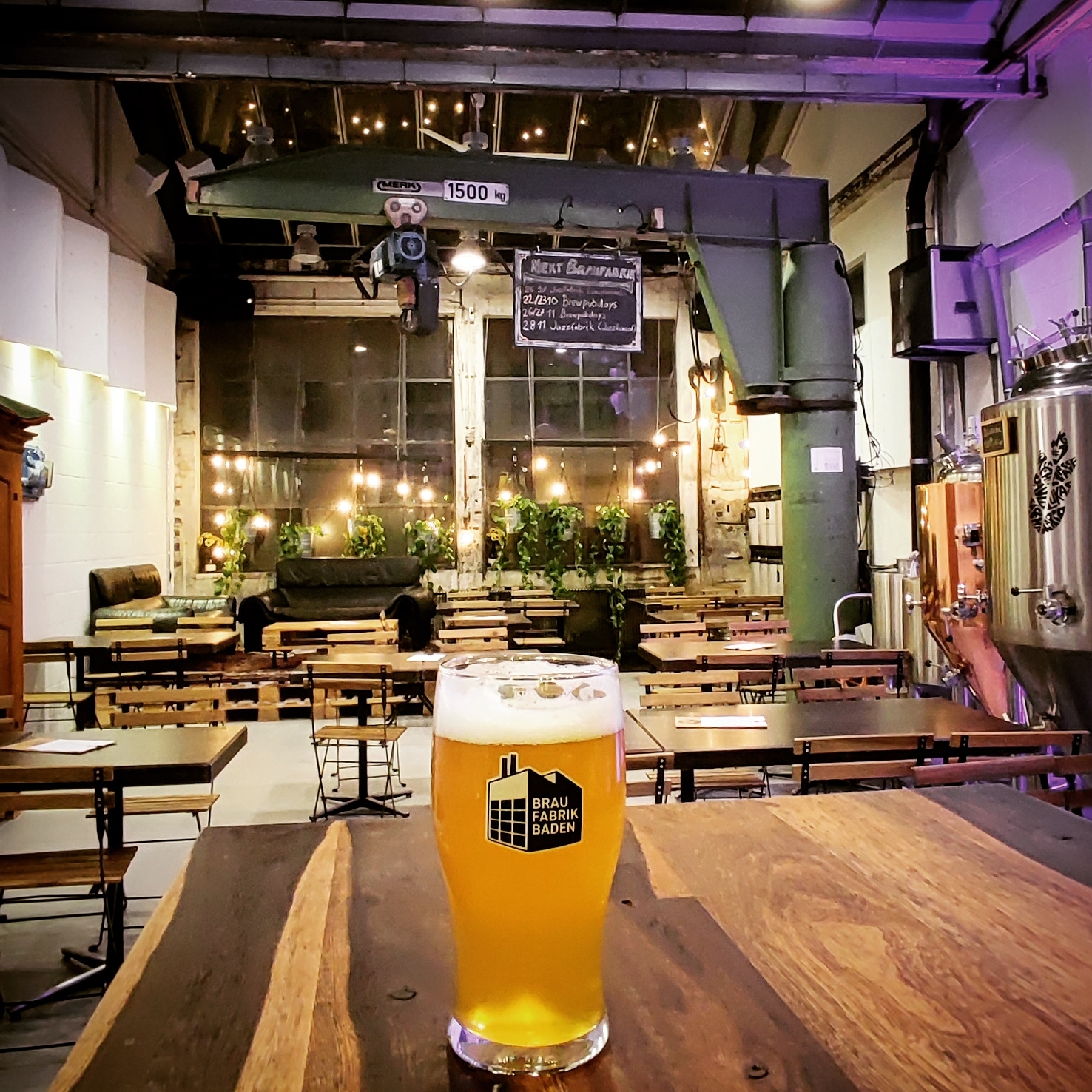Braufabrik Baden - Brewpub - Oederlin Areal